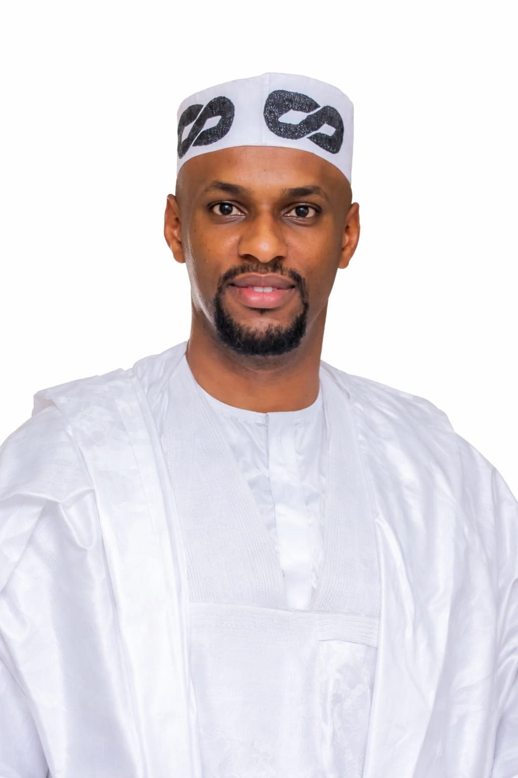 Abdulrahman Bashir Haske in formal traditional attire